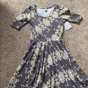Lularoe elegant Nicole dress size L